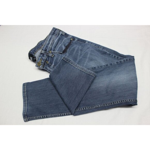 Paige Lennox Slim Jeans Men’s 34 Dark Wash Stretch Denim‎ Straight Leg - Picture 5 of 12